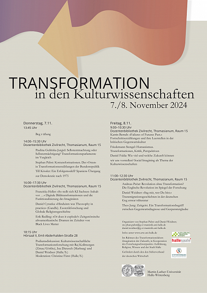 Transformation in den Kulturwissenschaften