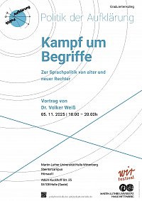Gastvortrag Dr. Volker Weiß